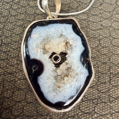 Sale - Orca Agate Sterling Silver (18”)