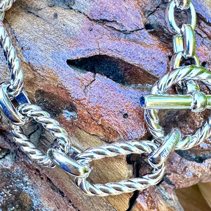 Sterling Silver Link Bracelet