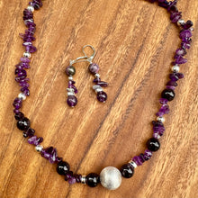 Load image into Gallery viewer, N0943  Amethyst Necklace (18&quot;-20&quot;)
